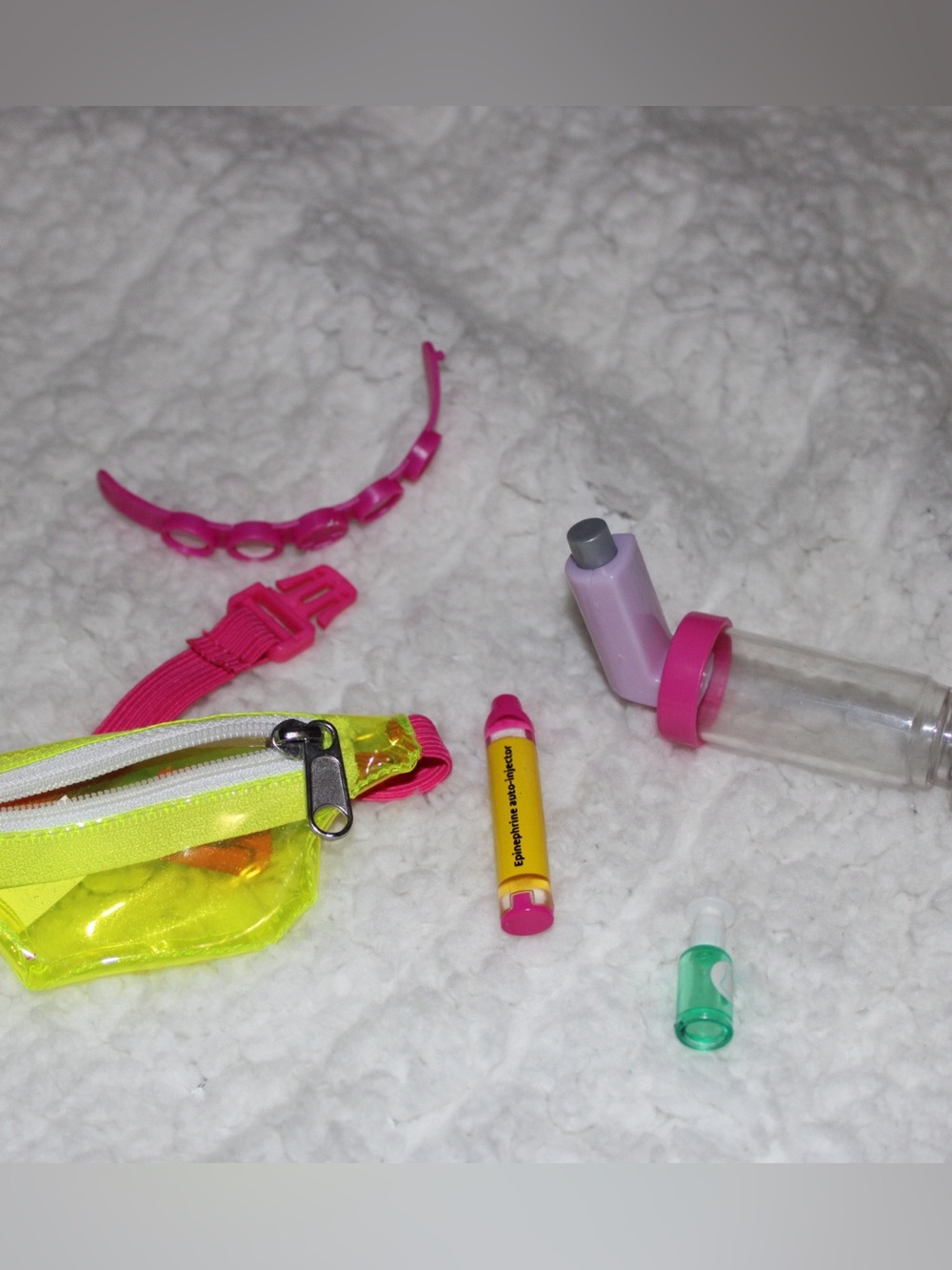 Our generation asthma and allergy kit for
American girl doll